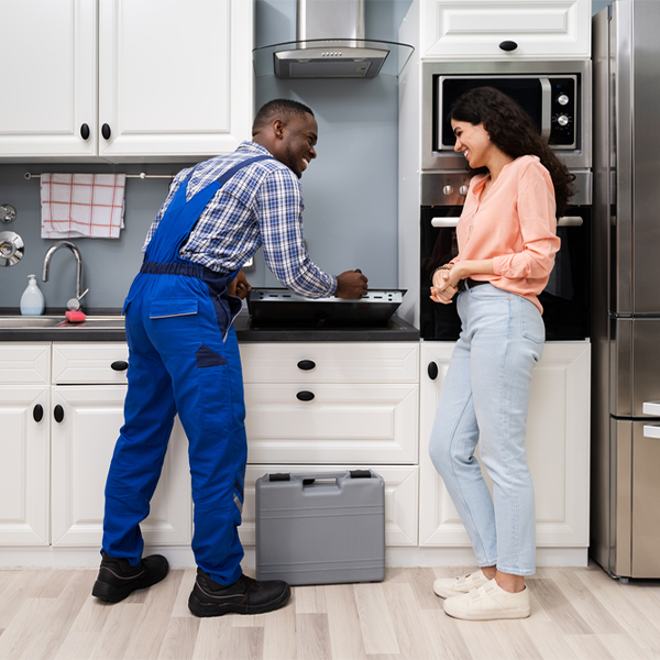 what kind of warranty do you offer on your cooktop repair services in Noblesville
